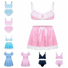 Men Sexy Sissy Lingerie Dress