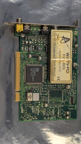 Win pci pal - win/tv-pci, rev