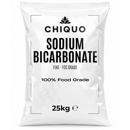 Sodium bicarbonate 25kg food - bicarbonate,