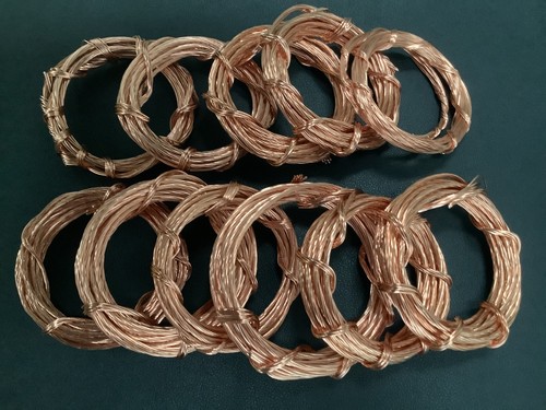 Stripped copper wire - copper, metal