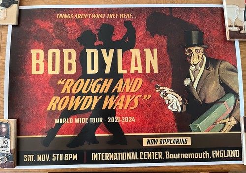 Bob dylan poster bournemouth - dylan,