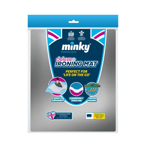 Minky table top - top, ironing