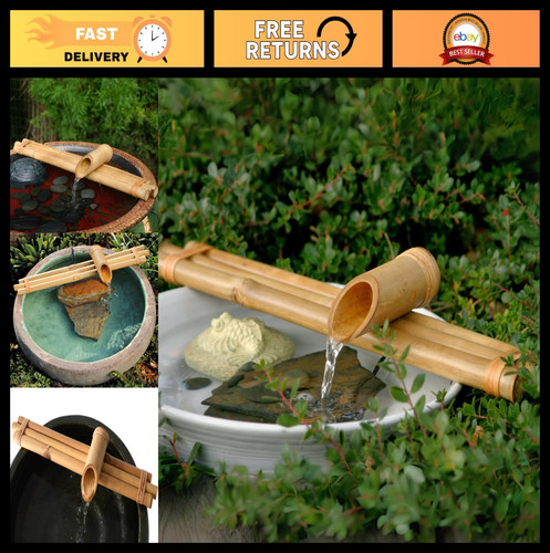 Zen bamboo fountain kit - 18",
