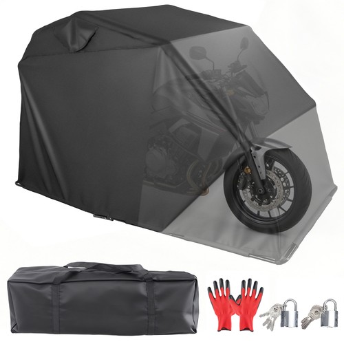 Motorbike bike cover shed - bike,