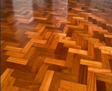 Beautiful Mahogany parquet  flooring