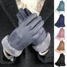 Ladies Womens Faux Suede Soft