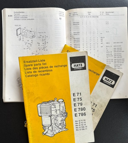 Hatz series engine - hatz, e