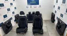AUDI A1 S LINE COMPLETE HALF LEATHER CLOTH INTERIOR SEATS FITS 2011 TO 2018