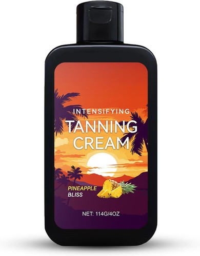Intensifying tanning cream - tanning,