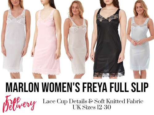 Ladies full slip with - ladies, cup