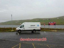 PHOTO  VIDLIN: LIBRARY VAN AT THE FERRY TERMINAL I PRESUME THIS IS THE MOBILE LI