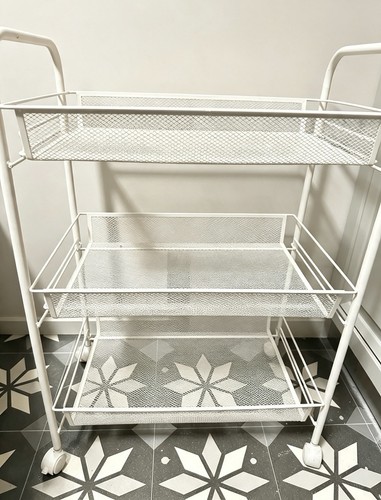 Homcom tier storage - 3-tier, trolley