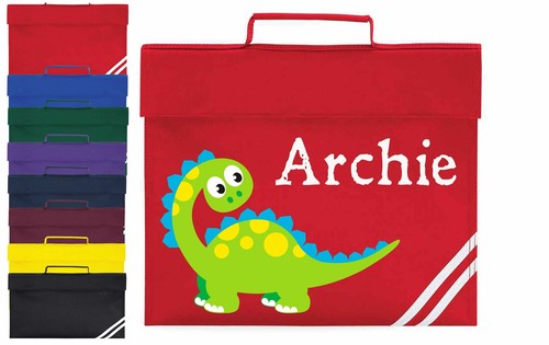 Personalised school book bag - personalised,