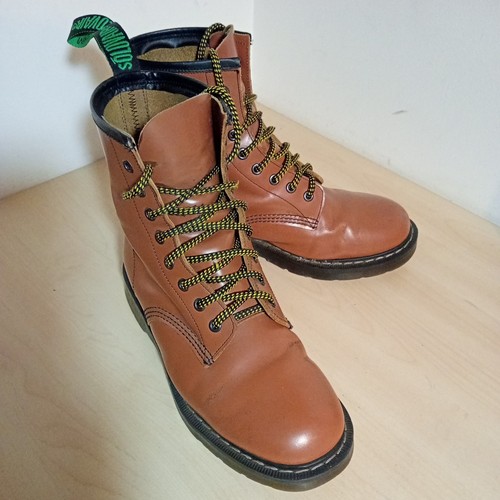 Solovair derby hole boots - 8,