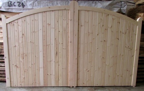 Wooden softwood bow top - wooden,