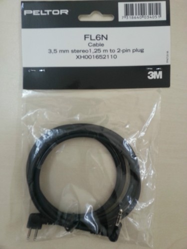 Peltor sporttac fl6n 5mm - 3m,