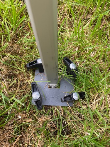 Awning leg feet plate anchor - feet,