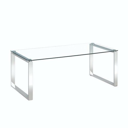 Glass table coffee console - table,