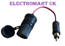 HELLA PLUG TO STANDARD CIGAR CIGARETTE LIGHTER SOCKET ADAPTOR 12V  24V 12A MAX