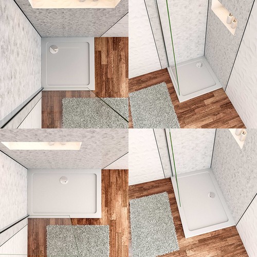 30mm slimline shower stone - slimline,