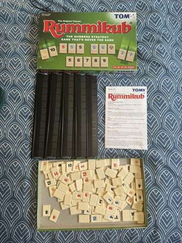 Rummikub strategy board game - rummikub,,