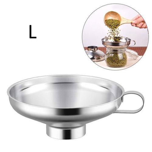 Stainless steel jam jar - jam, funnel