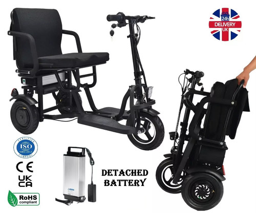 Folding mobility scooter - folding, 3