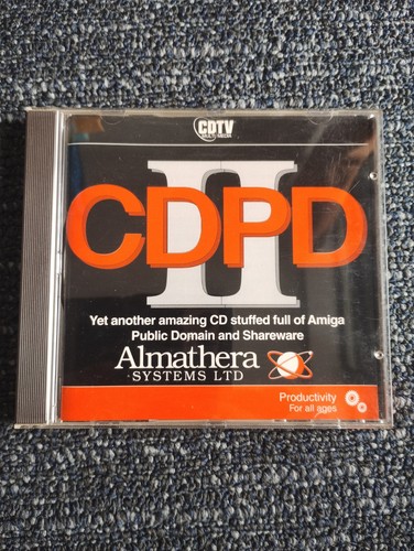 Commodore amiga cdtv cdpd - , 2