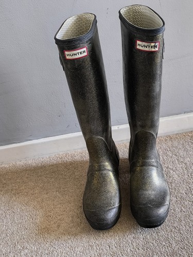 Hunter wellington boots size - hunter,