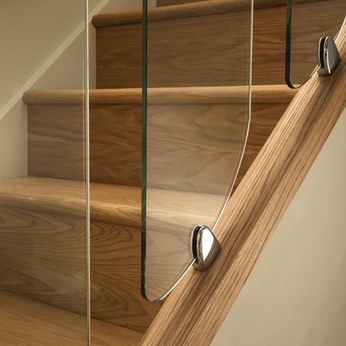 Cheshire clarity stair glass - stair,