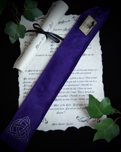 Handmade purple velvet - handmade,