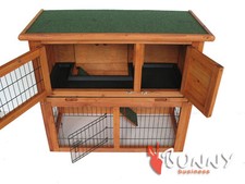 RABBIT / GUINEA PIG HUTCH HUTCHES RUN RUNS BUNNY BUSINESS LTD STOCK BB-36-DDU-TR