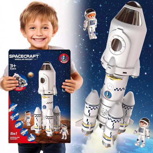 Space rocket toy - rocket, set