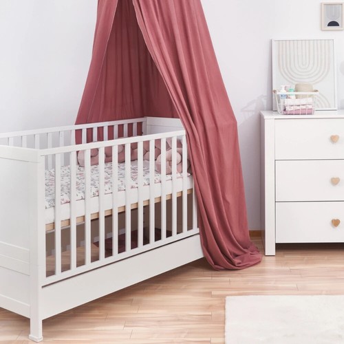 Baby cot 140x70 basic - basic, white