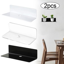 2x Clear Small Acrylic