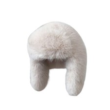New style Big Super Fluffy TRAPPER HAT Faux fur men`s women's winter  hats