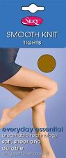 Smooth Knit Tights Ladies Womens M L XL 2XL 3XL Plus size Hosiery (3 PAIRS)
