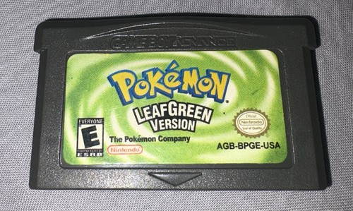 Pokémon leaf green nintendo - pokémon,