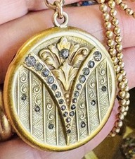 ANTIQUE Gold Filled LOCKET
