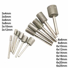 4-25mm Cylinder Diamond Burr