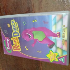 Barney Read With Me Dance With Me VHS Video Purple Dinosaur Retro Children’s 
