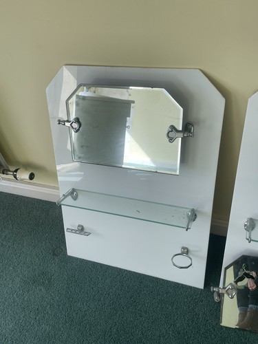 Vintage bathroom mirror - mirror, vanity