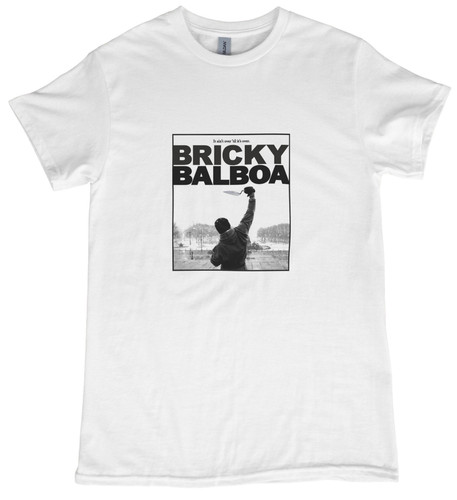 Bricky balboa tshirt aint - bricky,