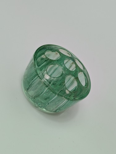 Vintage small green glass - vintage,