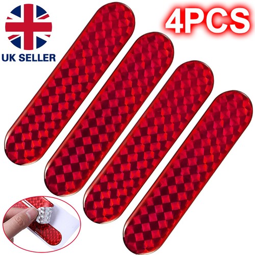 Red reflective safety - red,