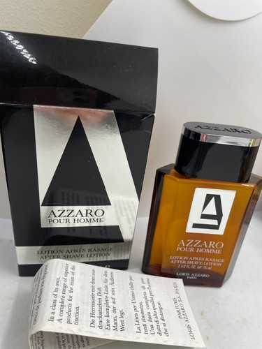 Vintage azzaro aftershave 75ml - vintage,