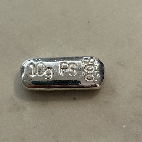 Silver ingot bar - ingot, 999