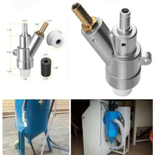 35mm Sand blasting Gun Stainless Steel Accessories with Boron Carbide Nozzle