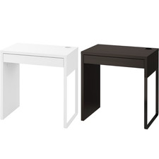 IKEA MICKE Desk White or Black-Brown Small Office Study Table Computer 73x50 cm