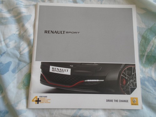 Renault sport range brochure - renault,